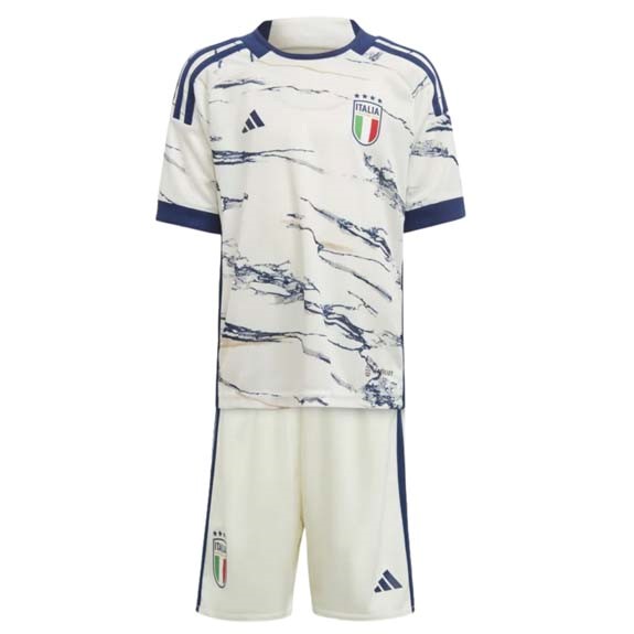 Tailandia Camiseta Italia Replica Segunda Ropa Niño 2023/24